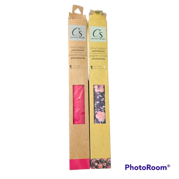 NIB 2 CS Crafter's Square Vinyl Paper - Picture 2 of 5